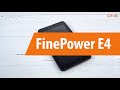 Распаковка планшета FinePower E4 / Unboxing FinePower E4