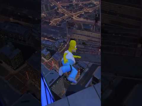 a Queda de Homer em Los santos