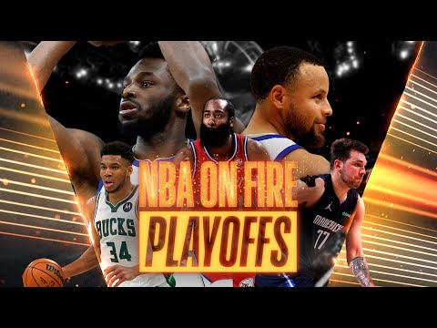 NBA on Fire Playoffs feat. Milwaukee Bucks, Dallas Mavericks, 76ers & Warriors 🔥