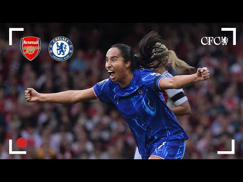 POV: YOU watch London burn BLUE at Emirates Stadium 🔥💙 | WSL 24/25