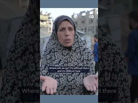 Gaza city residents react to Israel's plan to take over the city | DW News