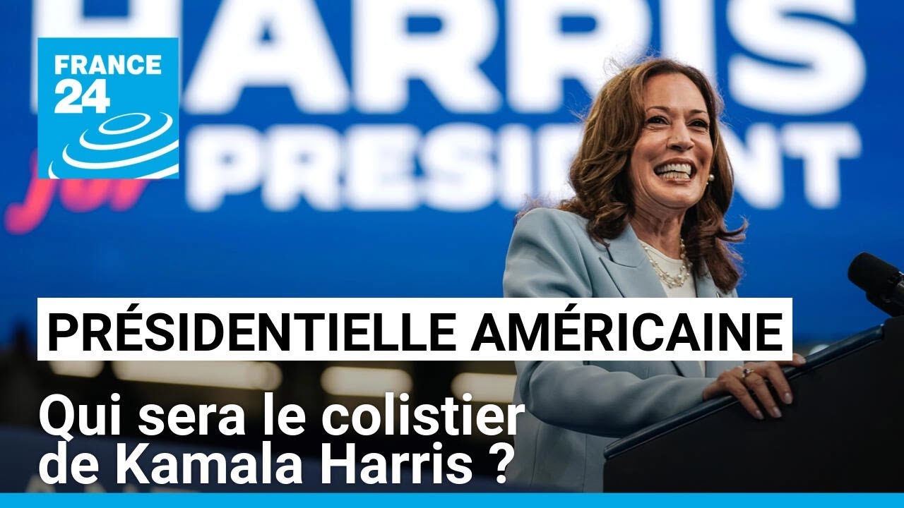 Présidentielle américaine : qui sera le colistier de Kamala Harris ? • FRANCE 24