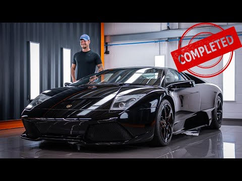 My $50,000 Lamborghini Restoration is COMPLETE!!