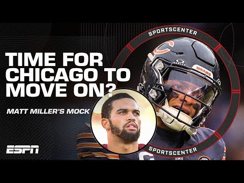 Caleb Williams over Justin Fields⁉ Matt Miller has the Bears drafting a QB at No. 1 | SportsCenter video clip