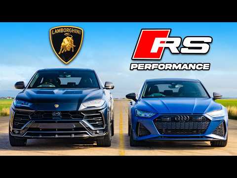 Lamborghini Urus vs. Audi RS7: Drag Race Showdown and Black Friday Deals