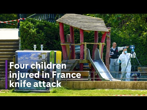 France knife attack: Children and toddlers seriously injured