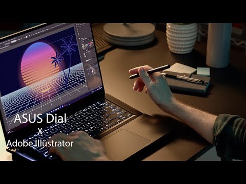 ASUS Dial x Adobe Illustrator