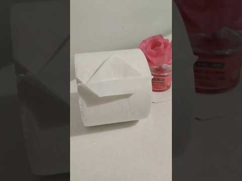 Cómo hacer un barco con papel higiénico ⛵