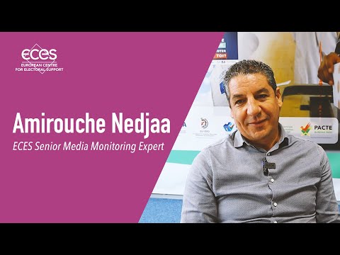 Amirouche Nedjaa - ECES Senior Media Monitoring Expert