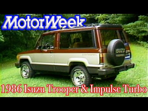 1986 Isuzu Trooper & Impulse Updates | Retro Review