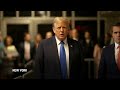 Trump says first day in hush money trial went very well  - 01:48 min - News - Video