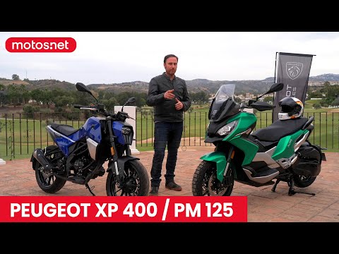 ? Peugeot XP400 y PM-01 125 / Presentación / motos.net