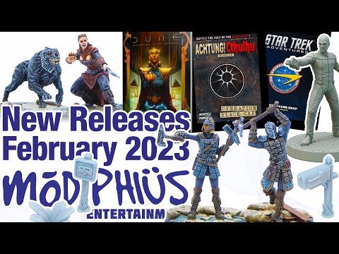 Modiphius New Releases - February 2023