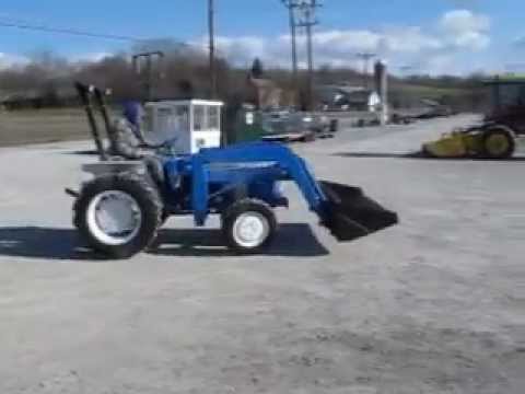 1996 Ford 1720 tractor #2