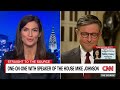 Kaitlan Collins presses Speaker Johnson on border policy(CNN) - 08:59 min - News - Video