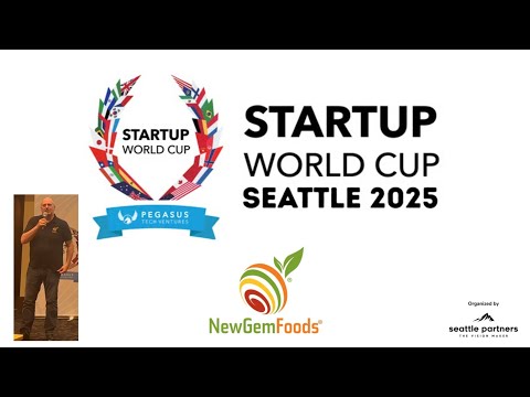 Startup World Cup Seattle 2025 - NewGem Foods : The original creator of 100% plant-based wraps