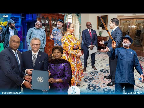 WASHINGTON: CÉRÉMONIE SIGNATURE ACCORD RDC VS RWANDA, M23-AFC PRÉSENTE LES CAUSES DU CONFLIT