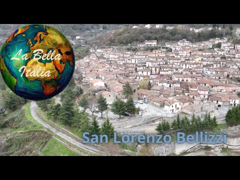 Video con drone di San Lorenzo Bellizzi (CS) - Calabria - Italia