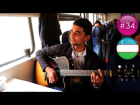 JE DÉCOUVRE LE TRAIN EN OUZBÉKISTAN ! 