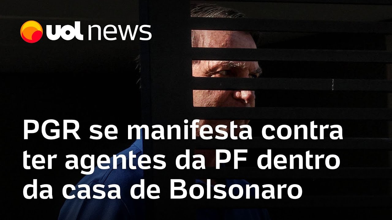 PGR é contrária ao pedido da PF para colocar agentes dentro da casa de Bolsonaro