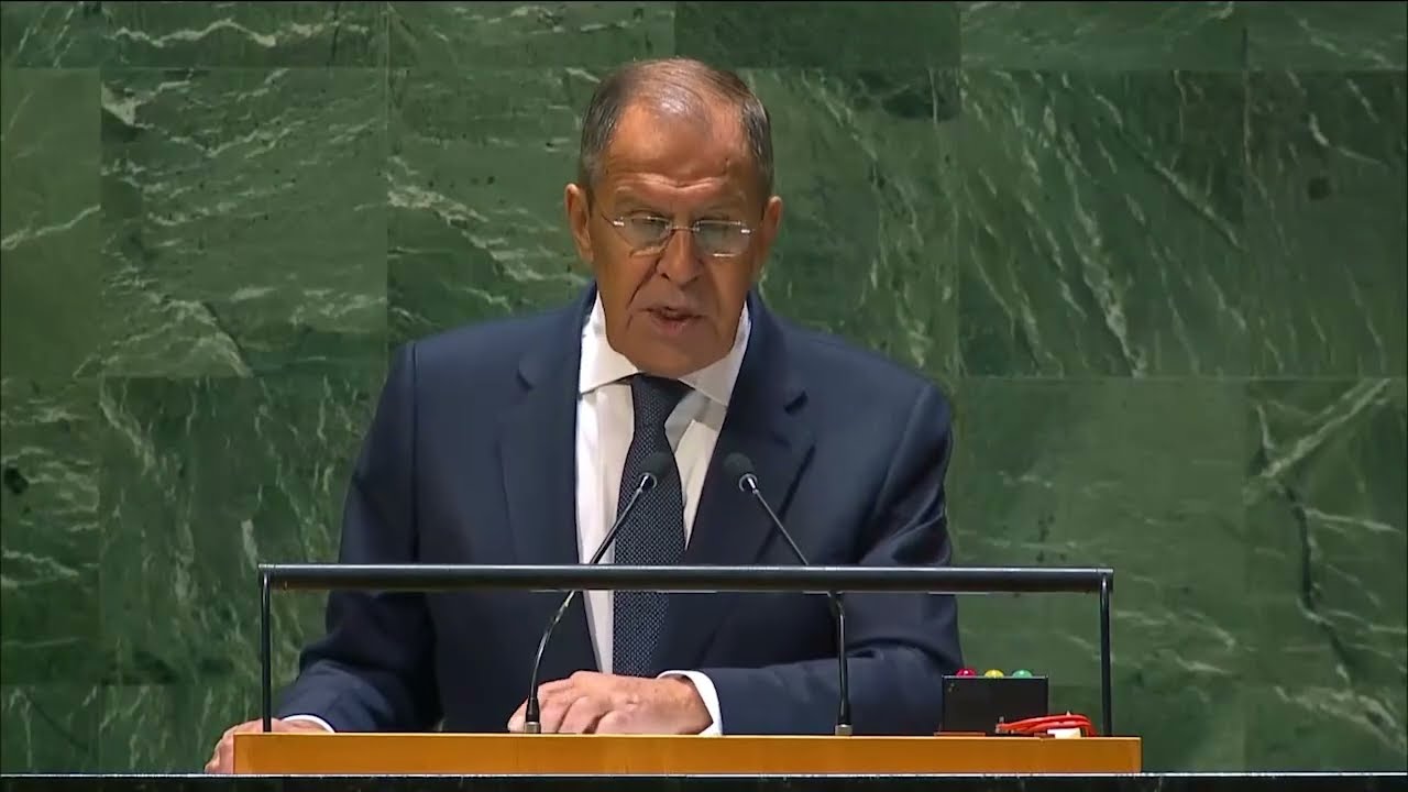 Выступление Сергея Лаврова на ГА ООН