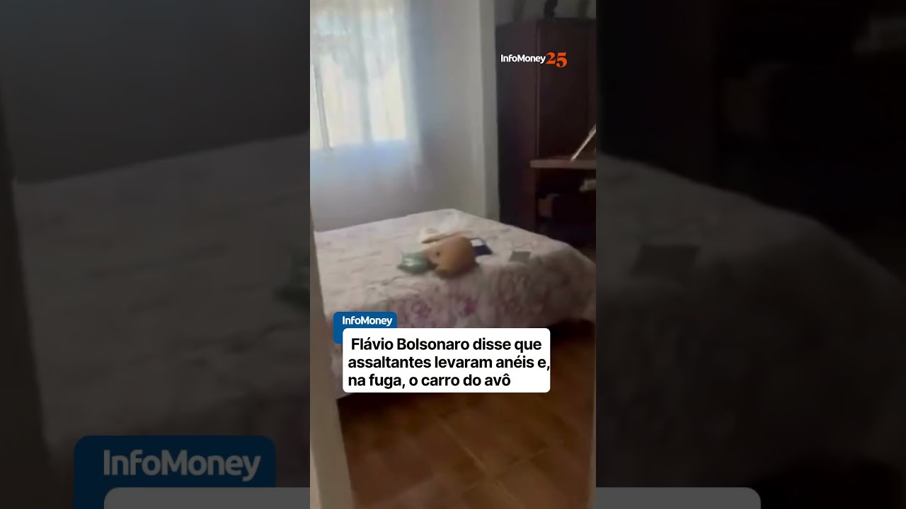 Flávio Bolsonaro diz que mãe e avós ficaram reféns em casa durante assalto no Rio