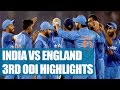 India vs England: 322-run target for India in 3rd ODI at Kolkata