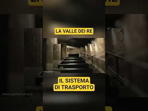 Perché il sistema di trasporto della Valle dei Re a Gardaland era così innovativo?