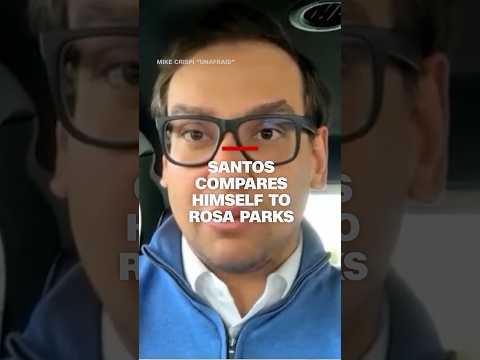Rep. George Santos compares himself to Rosa Parks
