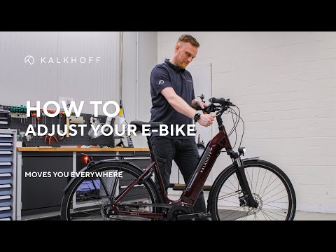 How To: E-Bike richtig einstellen I Sattel, Vorbau und Bremsen abstimmen