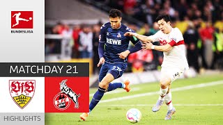 VfB Stuttgart — 1. FC Köln 3-0 | Highlights | Matchday 21 – Bundesliga 2022/23