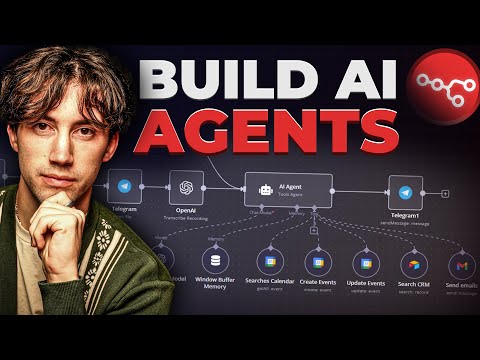 How to Automate ANYTHING with n8n! (ai agent framework)