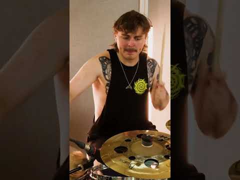 @travis.r.drummer5066 & @carcosabc “Born To Lose” #shorts #meinlcymbals #metal