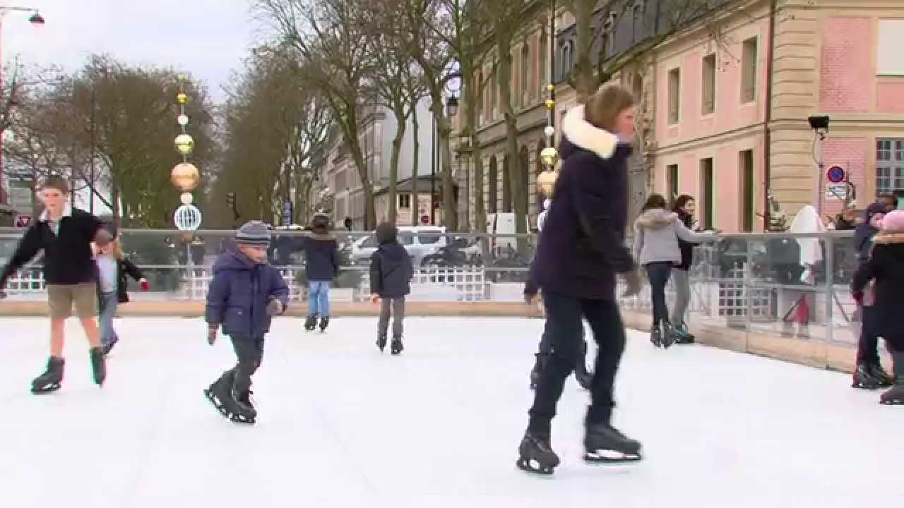 Loisirs : une patinoire écologique à Versailles