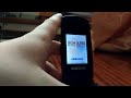 Телефон Samsung SGH-X160. Серия 4. Зарядите аккумулятор.