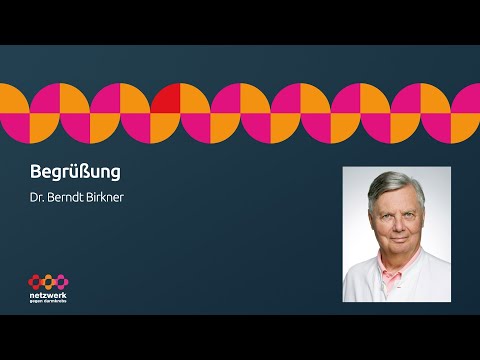 Begrüßung zum Auftaktsymposium zum Darmkrebsmonat März 2023 - Dr. Berndt Birkner