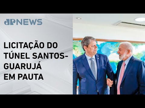 Lula e Tarcísio de Freitas devem se encontrar nesta quarta (12)