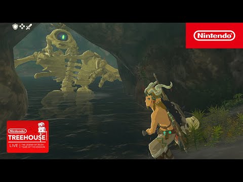 Nintendo Treehouse: Live - The Legend of Zelda: Tears of the Kingdom - Underground Cave Exploration
