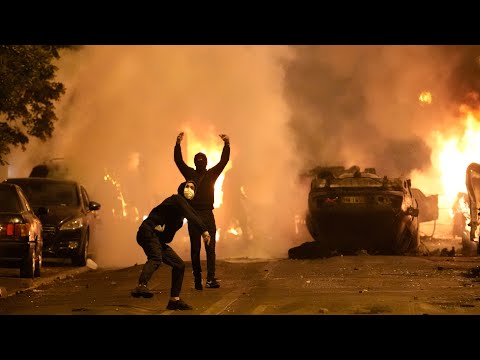 Police officer charged over teen Nael M's death as his mother leads march through Paris| ITV News