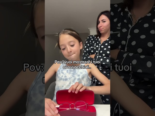 Vi piace FIGLIACHIARA con questo nuovo occhiale? Venerdì il super vlog #perte