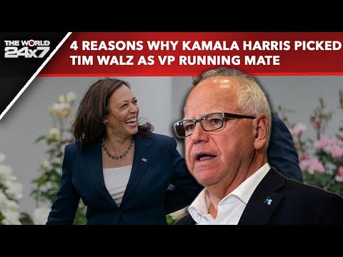 Tim Walz | 4 Reasons Why Kamala Harris Picked Tim Walz As VP Running Mate