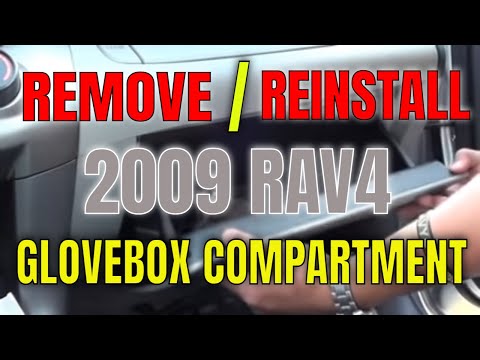 DIY RAV4 2009 Removing Glove Box - YouTube 2005 buick rendezvous fuse box 