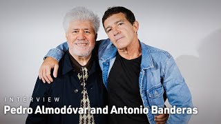 Pedro Almodóvar and Antonio Band