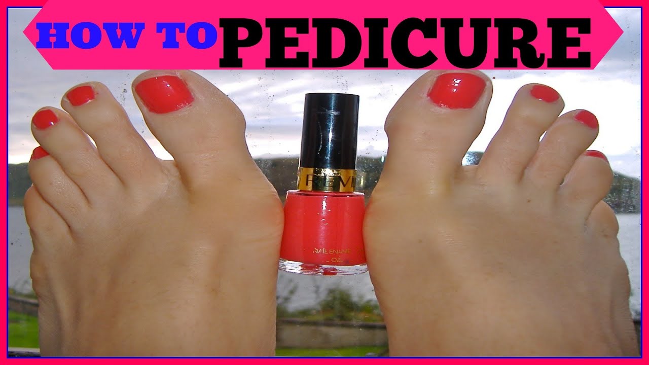 How To Do Pedicure Step By Step Tutorial At Home Salon Pedicure