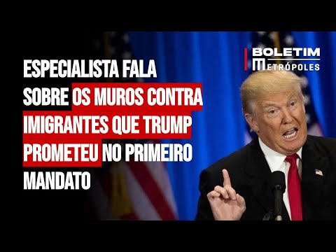 Vladimir Feijó fala sobre os muros que Trump prometeu no primeiro mandato