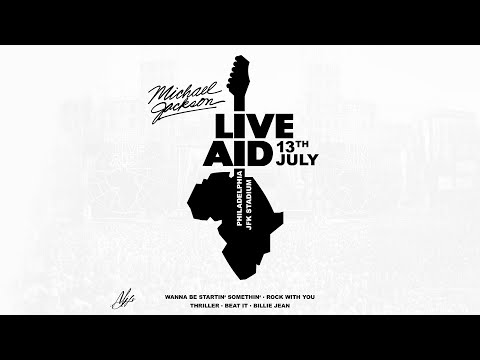 Michael Jackson: Live at Live Aid, July 13th, 1985 | Fanmade by MJFV x @MichiLover75