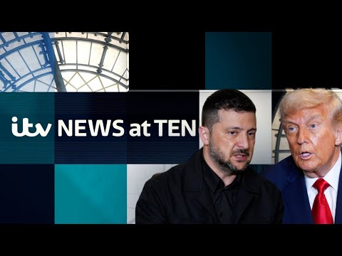 Watch LIVE Tuesday's ITV Evening News as Trump criticises the United Nations  | ITV News