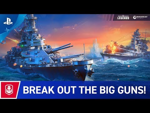 World of Warships: Legends - Launch Trailer | PS4