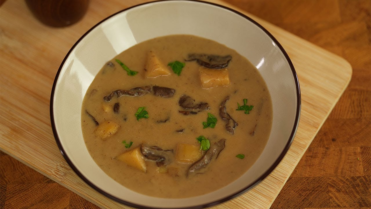 Do you have mushrooms at home? Cook a delicious mushroom soup - the best mushroom soup in the world!