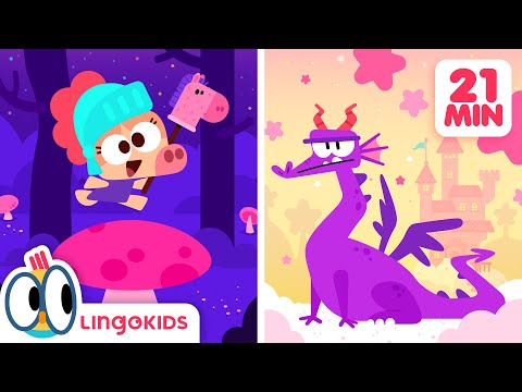 WORLD BOOK DAY SONGS 📖🌹The fantastic world of Imagination | Lingokids